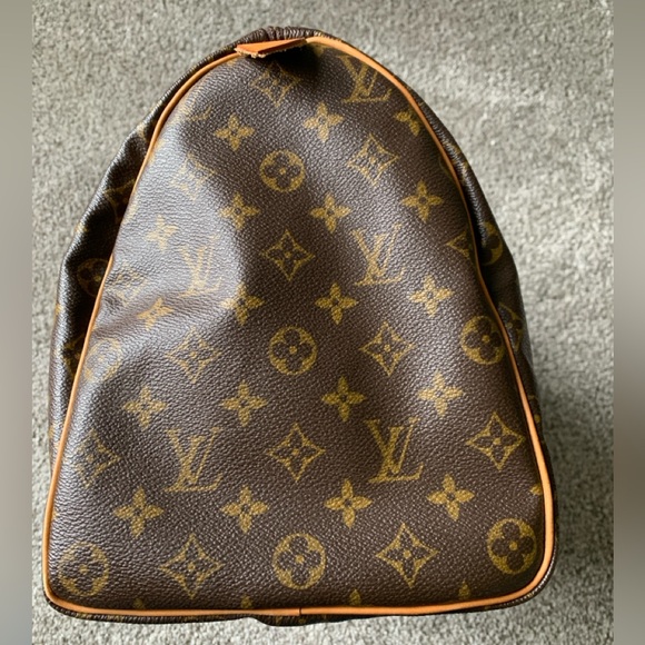 Louis Vuitton Brown and Tan Monogram speedy 40 - Picture 5 of 16